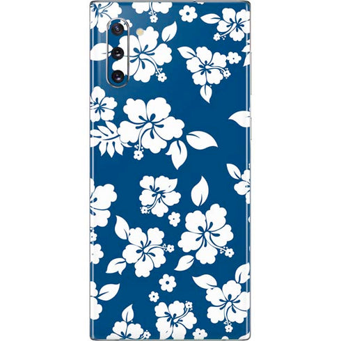 Blue and White Galaxy Note 10 Skin